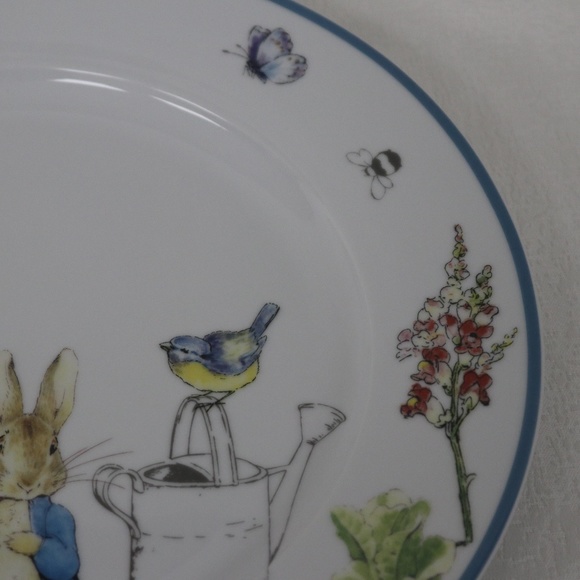 BEATRIX POTTER PETER BUNNY RABBIT EASTER DINNER PLATES - S/4 - NEW - Picture 4 of 6